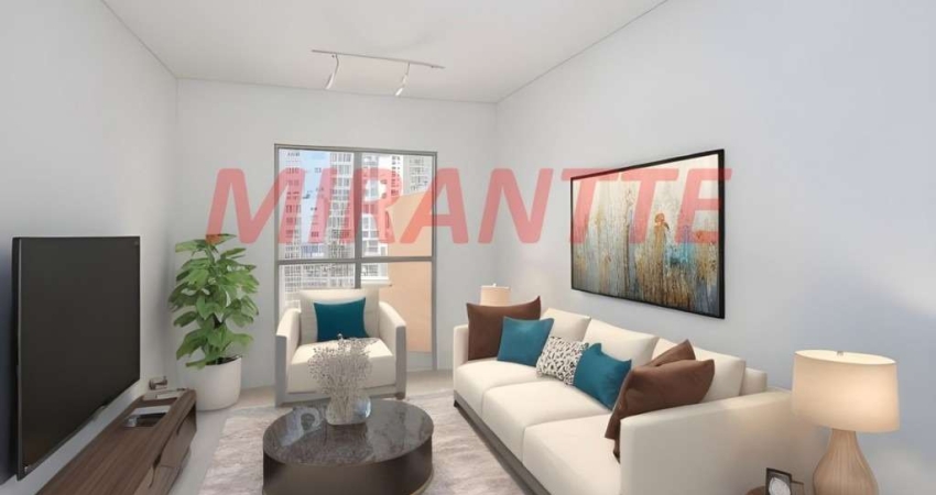 Apartamento de 59m² com 2 quartos em Santana