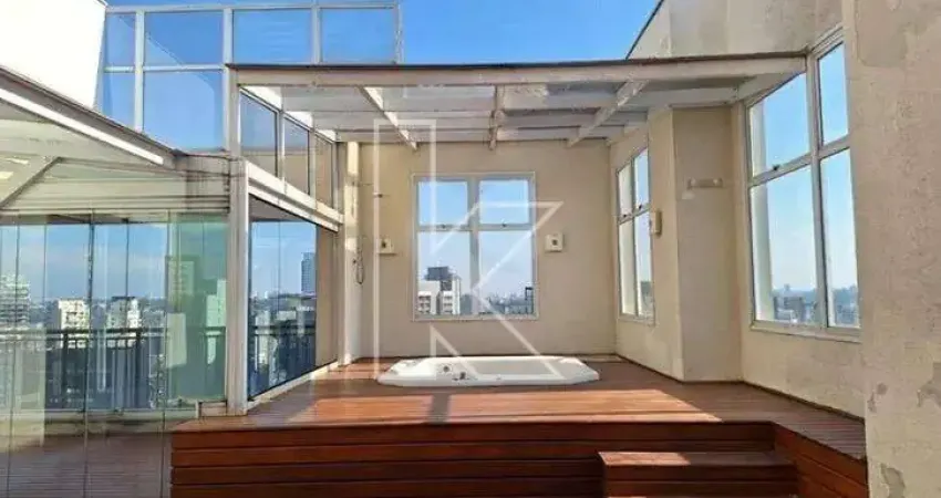 Cobertura com 1 quarto à venda na Rua Cunha Gago, 181, Pinheiros, São Paulo