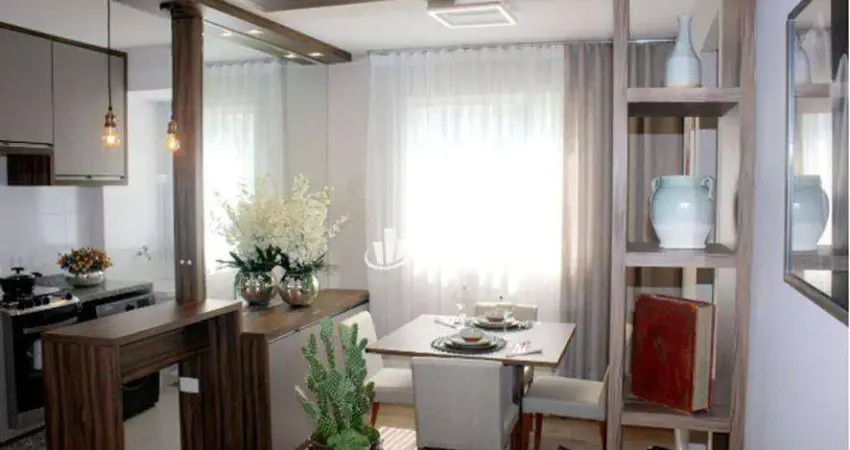 Apartamento com 2 Quartos à venda, 52 m² por R$ 289.300 - Lamenha Pequena - Almirante Tamandaré/PR