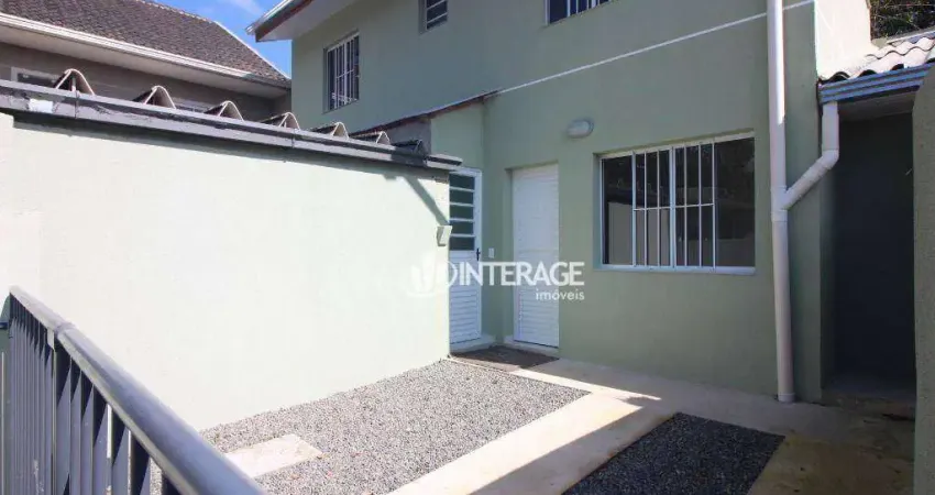 Sobrado com 2 dormitórios para alugar, 80 m² por r$ 2.762,70/mês - santa felicidade - curitiba/pr