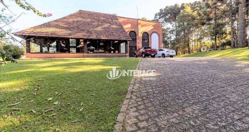 Chácara com 5 dormitórios à venda, 8717 m² por R$ 2.700.000,00 - Samambaia - Campo Magro/PR