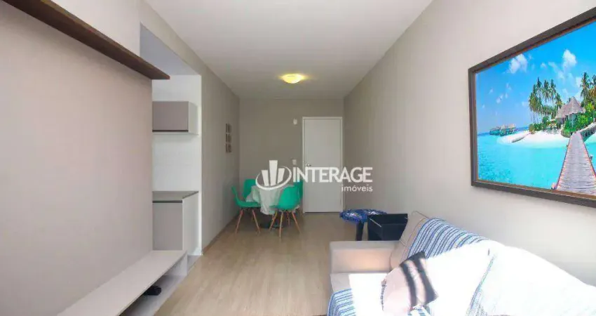 Apartamento com 2 quartos para alugar, 49 m² por r$ 3.000/mês - santa felicidade - curitiba/pr