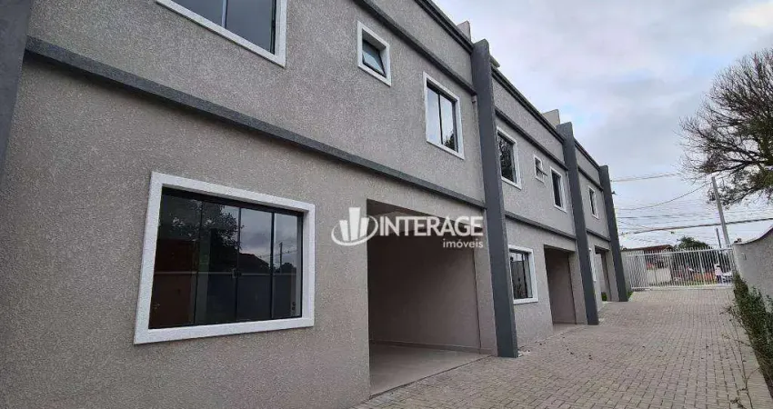 Sobrado com 3 dormitórios para alugar, 101 m² por r$ 3.639,00/mês - santa felicidade - curitiba/pr