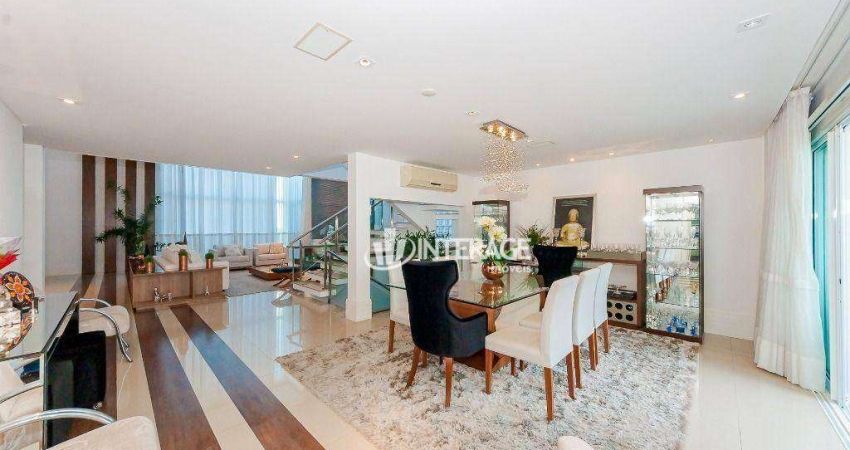 Casa com 5 dormitórios para alugar, 476 m² por R$ 27.756,42/mês - Campo Comprido - Curitiba/PR
