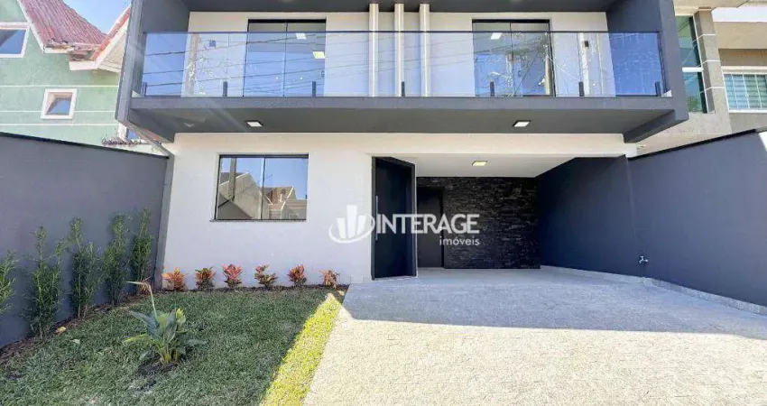 Casa com 3 quartos à venda, 128 m² por r$ 696.000 - barreirinha - curitiba/pr