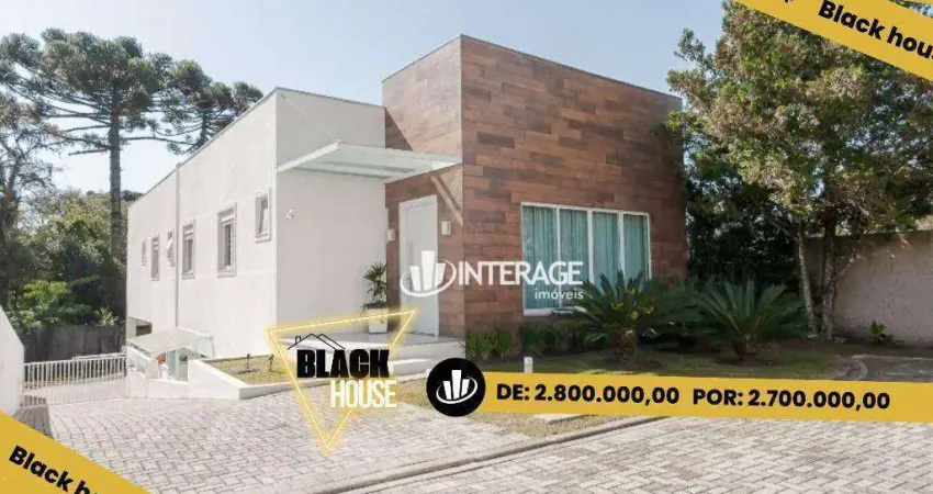 Casa com 5 dormitórios à venda, 393 m² por r$ 2.700.000,00 - santa felicidade - curitiba/pr
