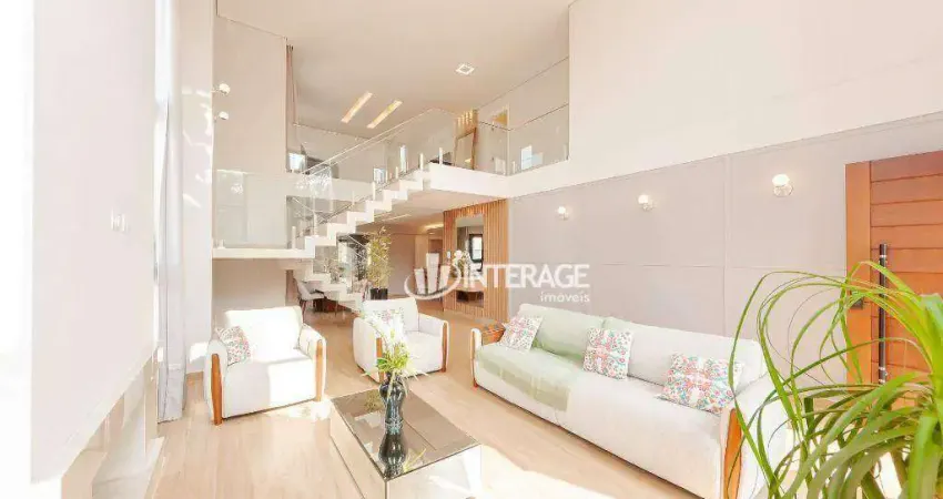 Casa com 5 dormitórios à venda, 335 m² por r$ 2.890.000,00 - jardim padre josé de anchieta - campo largo/pr