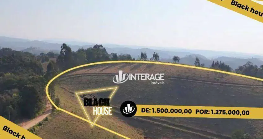 Terreno à venda, 209000 m² por r$ 1.275.000,00 - ouro fino de baixo - campo magro/pr