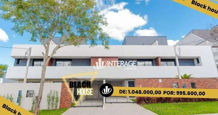 Sobrado com 3 qaurtos à venda, 147 m² por r$ 995.600 - santa felicidade - curitiba/pr