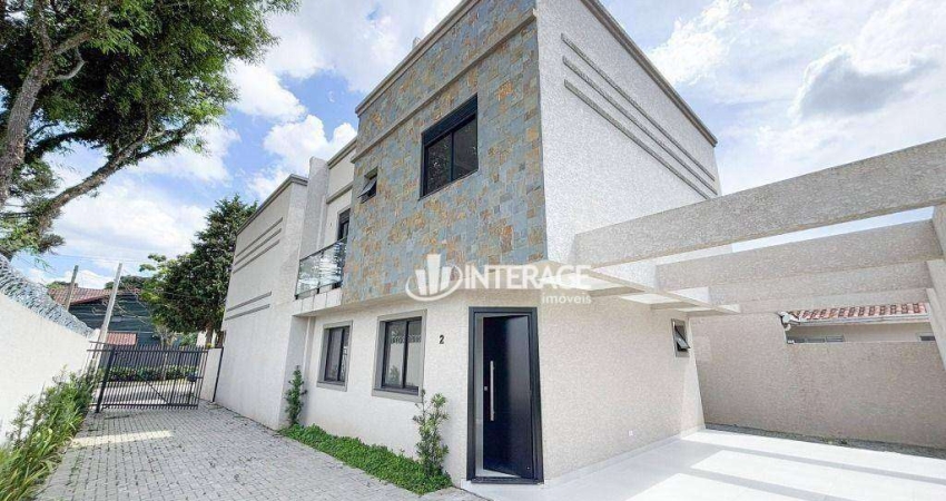 Sobrado com 3 dormitórios à venda, 133 m² por R$ 840.000,00 - São Braz - Curitiba/PR