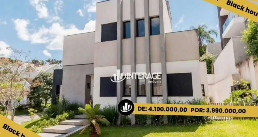 Casa com 4 quartos à venda, 331 m² por r$ 3.990.000 - santa felicidade - curitiba/pr