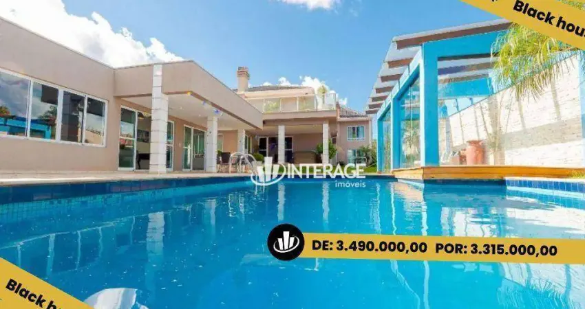Casa com 4 quartos à venda, 544 m² por r$ 3.315.000 - santa felicidade - curitiba/pr
