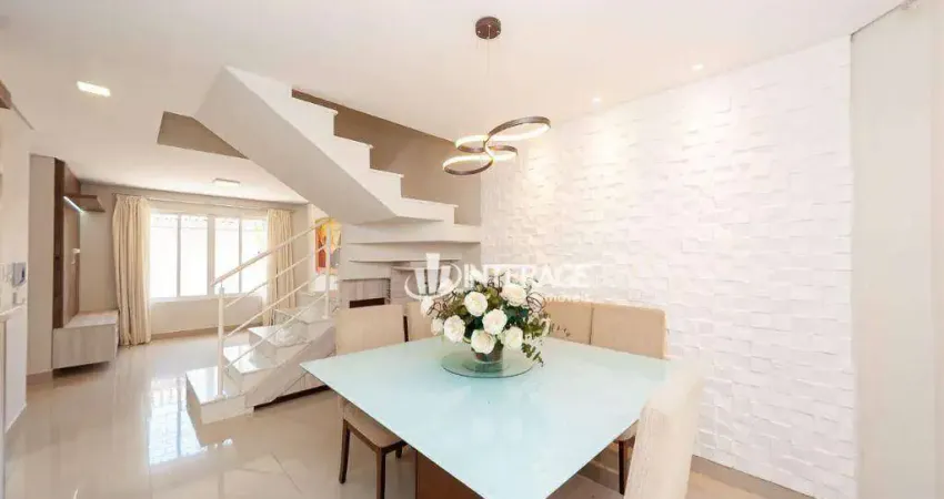 Sobrado com 3 dormitórios à venda, 147 m² por r$ 779.000,00 - santa felicidade - curitiba/pr