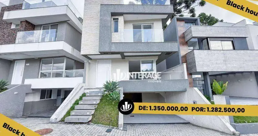 Casa com 3 quartos à venda, 211 m² por r$ 1.282.500 - santa cândida - curitiba/pr