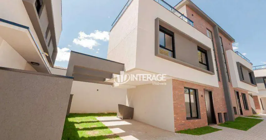 Sobrado com 3 quartos à venda, 123 m² por r$ 987.000 - abranches - curitiba/pr