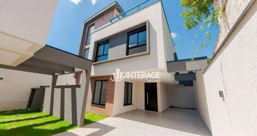 Sobrado com 3 quartos  à venda, 138 m² por r$ 967.000 - abranches - curitiba/pr