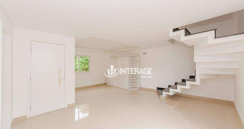 Sobrado com 3 dormitórios para alugar, 168 m² por R$ 5.921,15/mês - Campo Comprido - Curitiba/PR