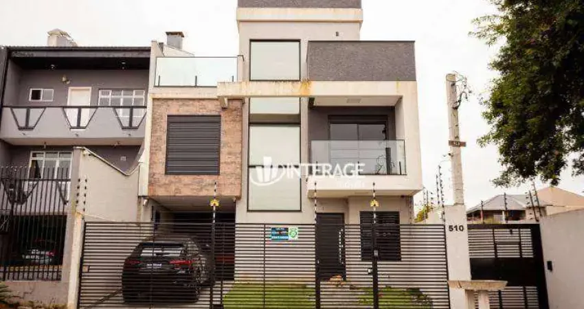 Sobrado mobiliado com 3 quartos à venda, 157 m² por R$ 1.450.000 - Lindóia - Curitiba/PR