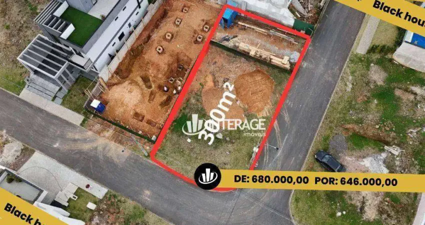 Terreno à venda, 301 m² por r$ 646.000,00 - santa felicidade - curitiba/pr