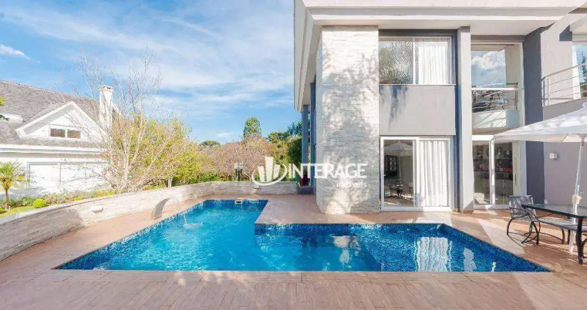 Casa com 3 quartos à venda, 383 m² por r$ 4.990.000 - santa felicidade - curitiba/pr