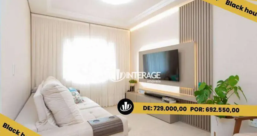 Sobrado com 3 dormitórios à venda, 145 m² por r$ 692.550,00 - uberaba - curitiba/pr