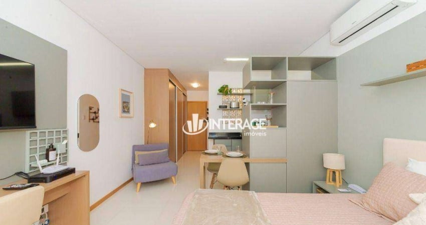 Studio mobiliado à venda, 28 m² por R$ 370.000 - Centro - Curitiba/PR