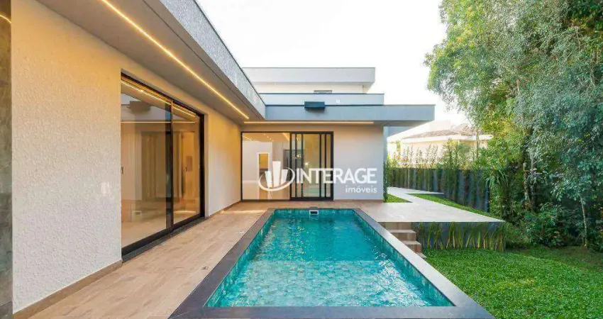 Casa com 5 dormitórios à venda, 280 m² por r$ 3.790.000,00 - santa felicidade - curitiba/pr