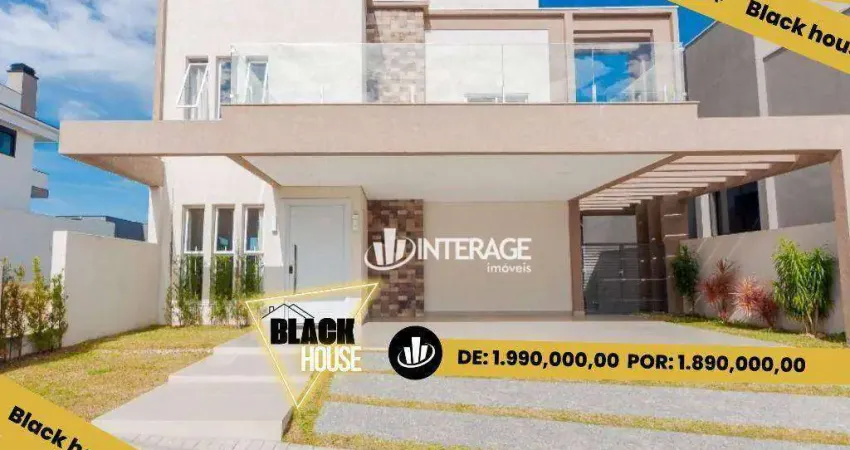 Casa com 4 quartos à venda, 308 m² por r$ 1.890.000 - santa felicidade - curitiba/pr