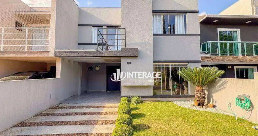 Casa com 3 dormitórios à venda, 160 m² por R$ 899.000,00 - Cachoeira - Curitiba/PR
