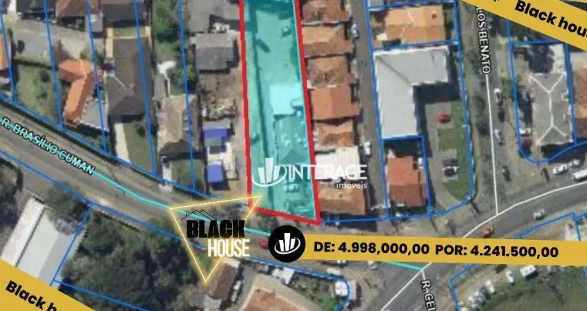 Terreno à venda, 600 m² por r$ 4.241.500,00 - são braz - curitiba/pr