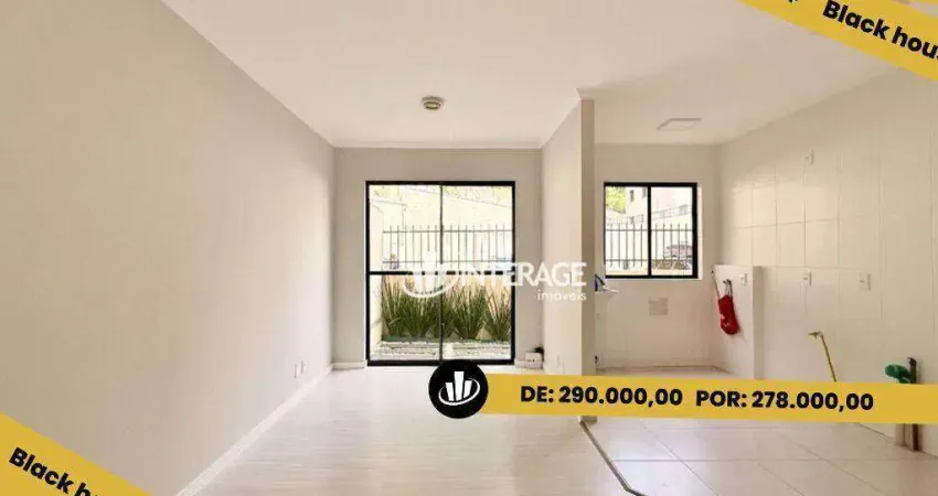 Apartamento garden com 1 quarto à venda, 45 m² por r$ 278.000 - santa felicidade - curitiba/pr
