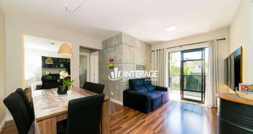 Apartamento com 2 quartos à venda, 59 m² por r$ 678.000 - santa felicidade - curitiba/pr