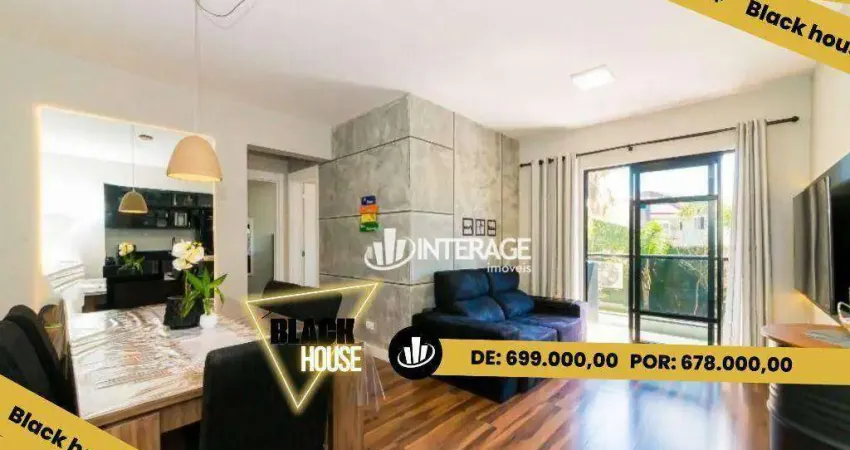 Apartamento com 2 quartos à venda, 59 m² por r$ 678.000 - santa felicidade - curitiba/pr