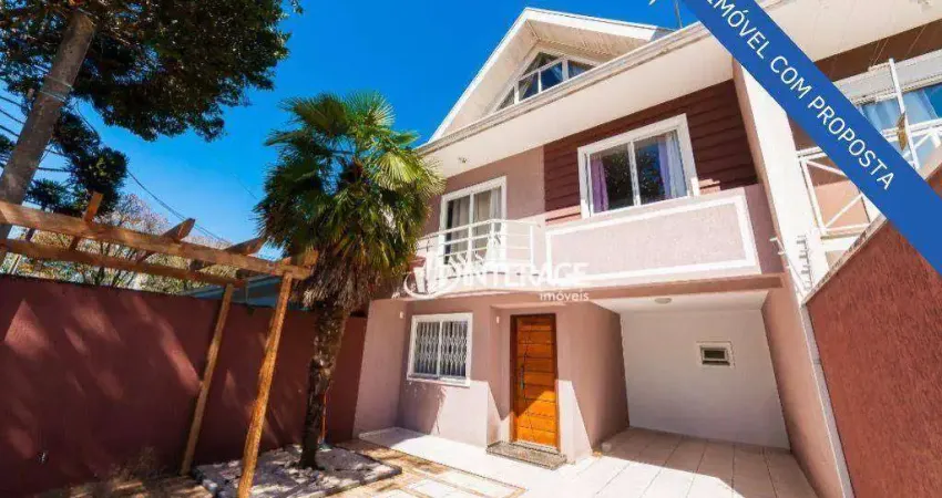 Sobrado com 3 quartos à venda, 162 m² por r$ 890.000 - santa felicidade - curitiba/pr