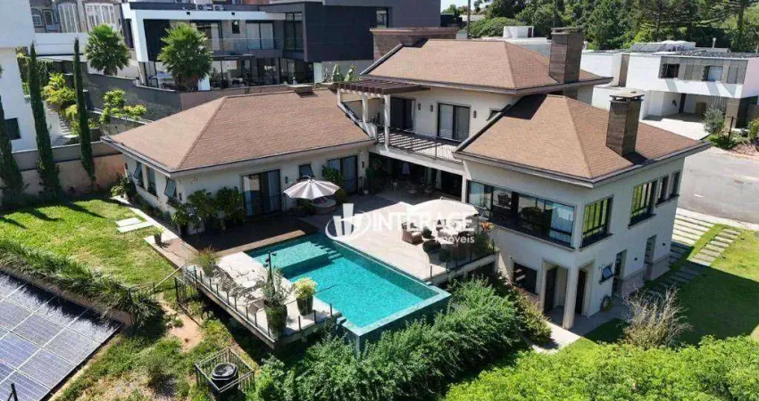 Casa com 5 dormitórios à venda, 577 m² por R$ 7.750.000,00 - Santa Felicidade - Curitiba/PR