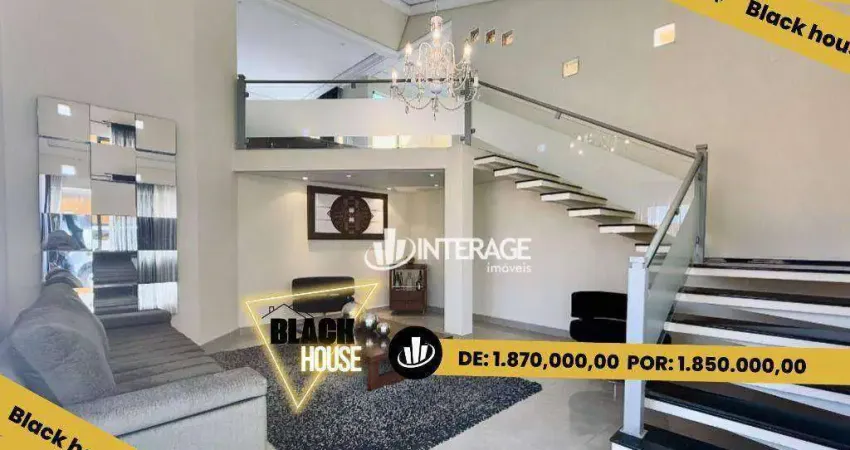 Casa com 3 qurtos à venda, 249 m² por r$ 1.850.000 - santa felicidade - curitiba/pr