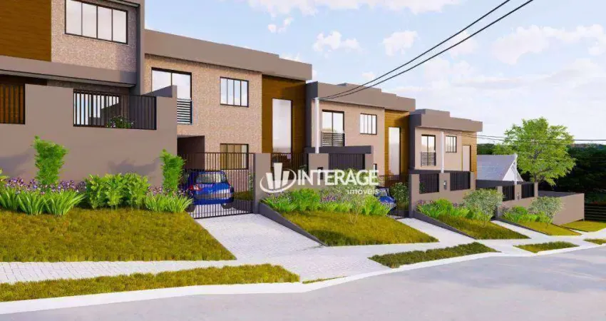 Sobrado com 2 quartos à venda, 107 m² por r$ 660.000 - abranches - curitiba/pr