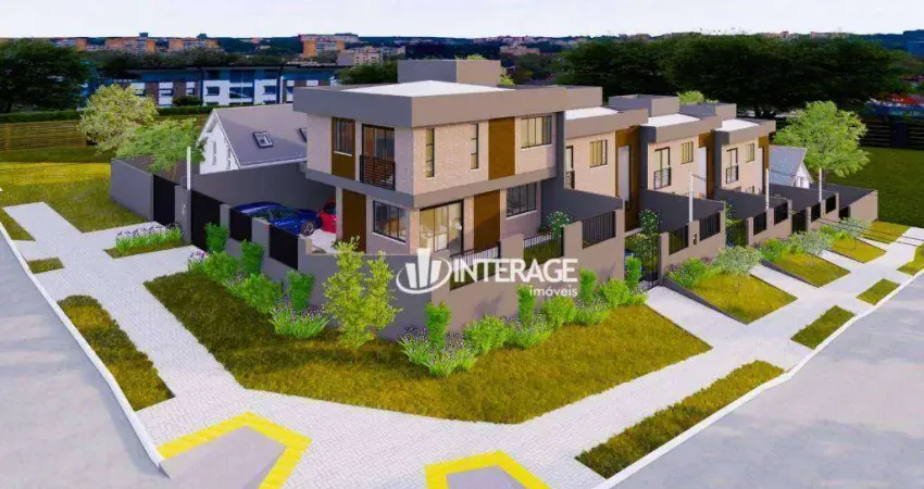 Sobrado com 3 quartos à venda, 101 m² por r$ 719.000 - barreirinha - curitiba/pr