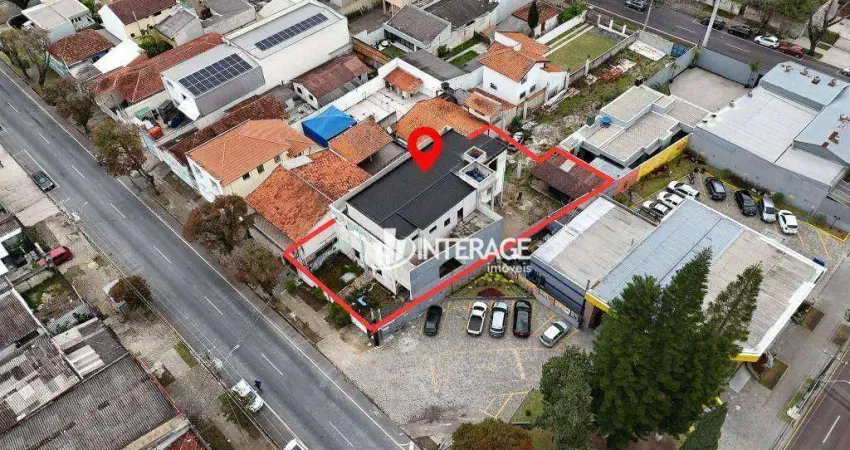 Terreno à venda, 609 m² por r$ 1.286.480,14 - rebouças - curitiba/pr