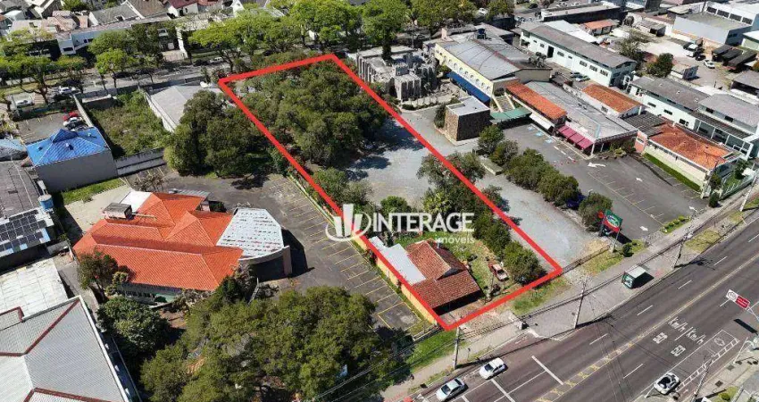 Terreno à venda, 2.013 m² por r$ 8.000.000 - santa felicidade - curitiba/pr