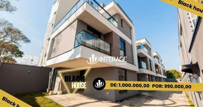 Sobrado com 3 quartos à venda, 106 m² por r$ 990.000 - bacacheri - curitiba/pr