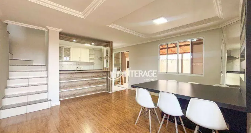 Sobrado com 3 quartos à venda, 158 m² por r$ 659.000 - santa felicidade - curitiba/pr