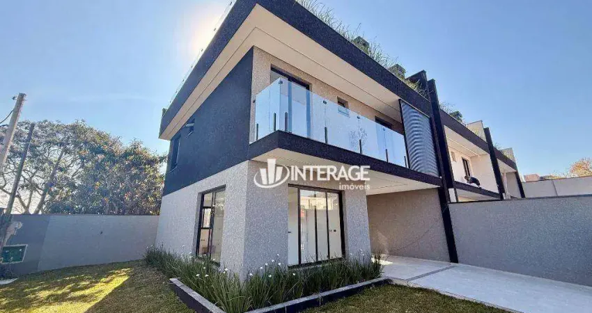 Sobrado com 03 quartos à venda, 141 m² por r$ 995.904 - santa felicidade - curitiba/pr