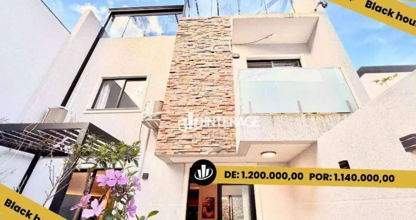 Sobrado com 3 quartos à venda, 155 m² por r$ 1.140.000 - santa felicidade - curitiba/pr