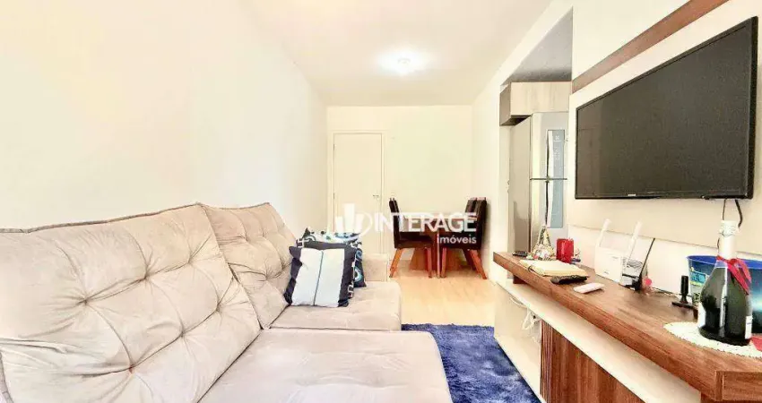 Apartamento com 2 dormitórios à venda, 49 m² por r$ 310.000,00 - santa felicidade - curitiba/pr