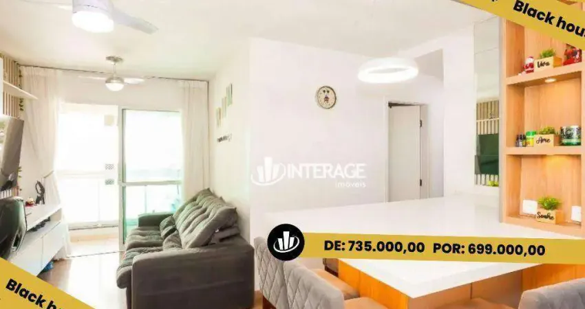 Apartamento com 3 quartos à venda, 66 m² por r$ 699.000 - bacacheri - curitiba/pr