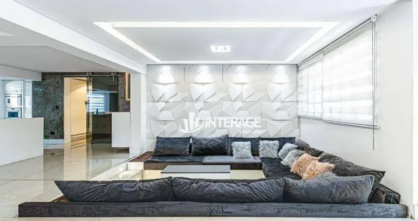Casa com 3 quartos para alugar, 375 m² por r$ 13.100/mês - santa felicidade - curitiba/pr