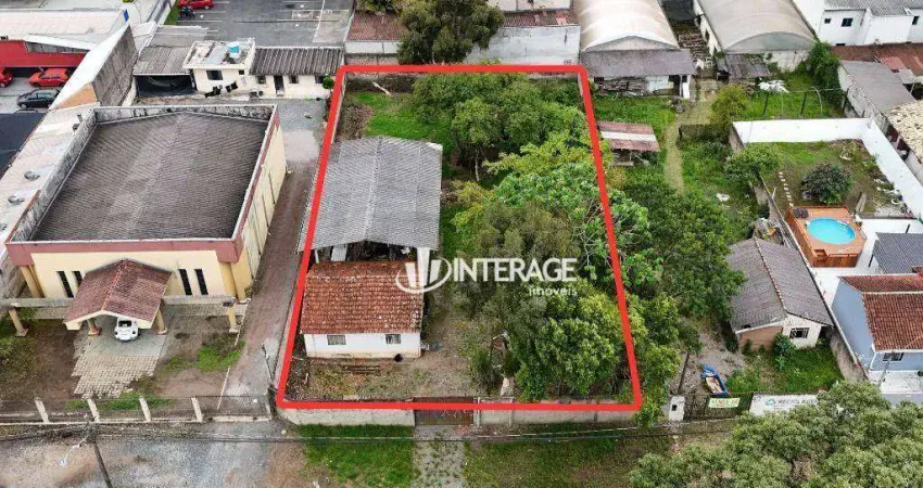 Terreno à venda, 1200 m² por r$ 1.850.000,00 - cajuru - curitiba/pr