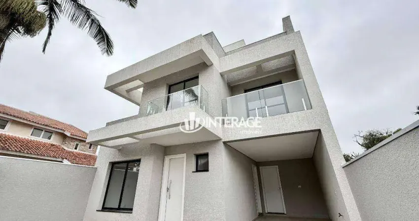 Sobrado com 3 quarto à venda, 126 m² por r$ 800.000 - uberaba - curitiba/pr