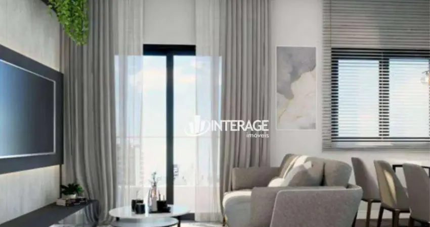 Apartamento com 1 quarto à venda, 33 m² por r$ 301.275 - santa quitéria - curitiba/pr